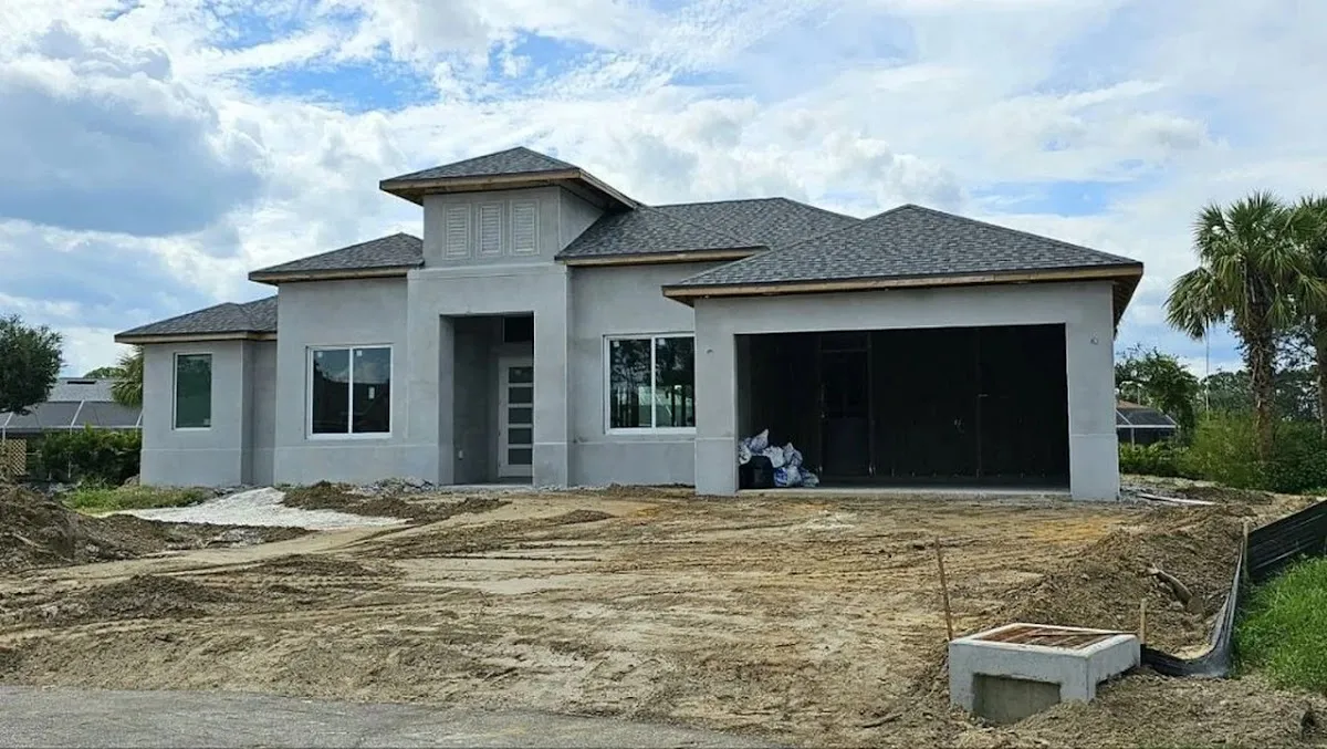 Home under construction — quality materials, SW Florida