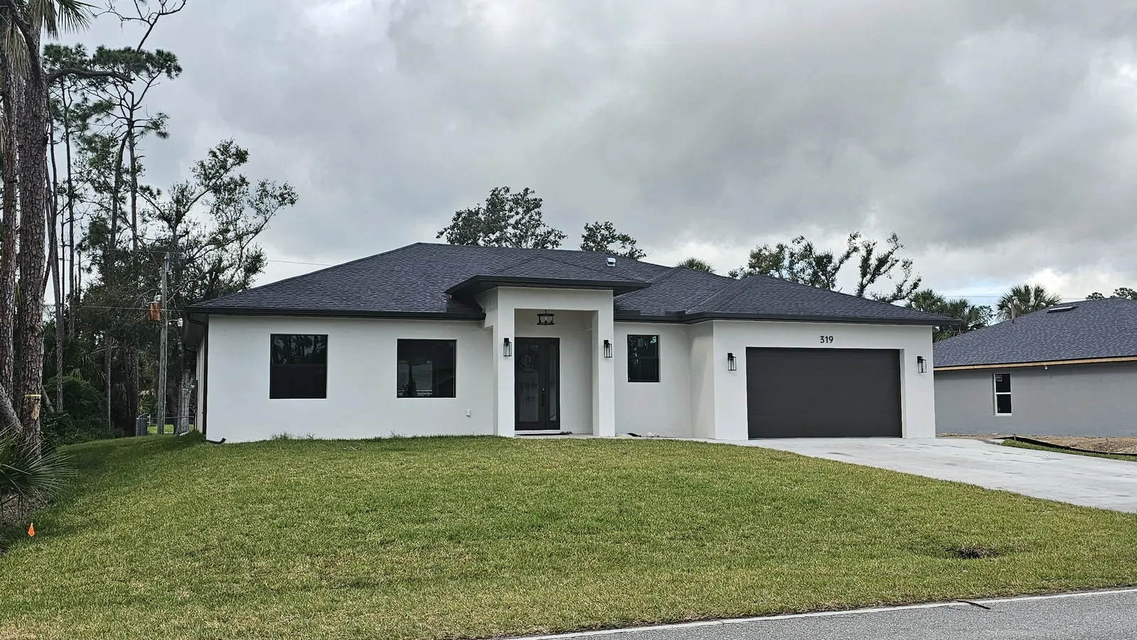 EBM Development custom home exterior in Southwest Florida
