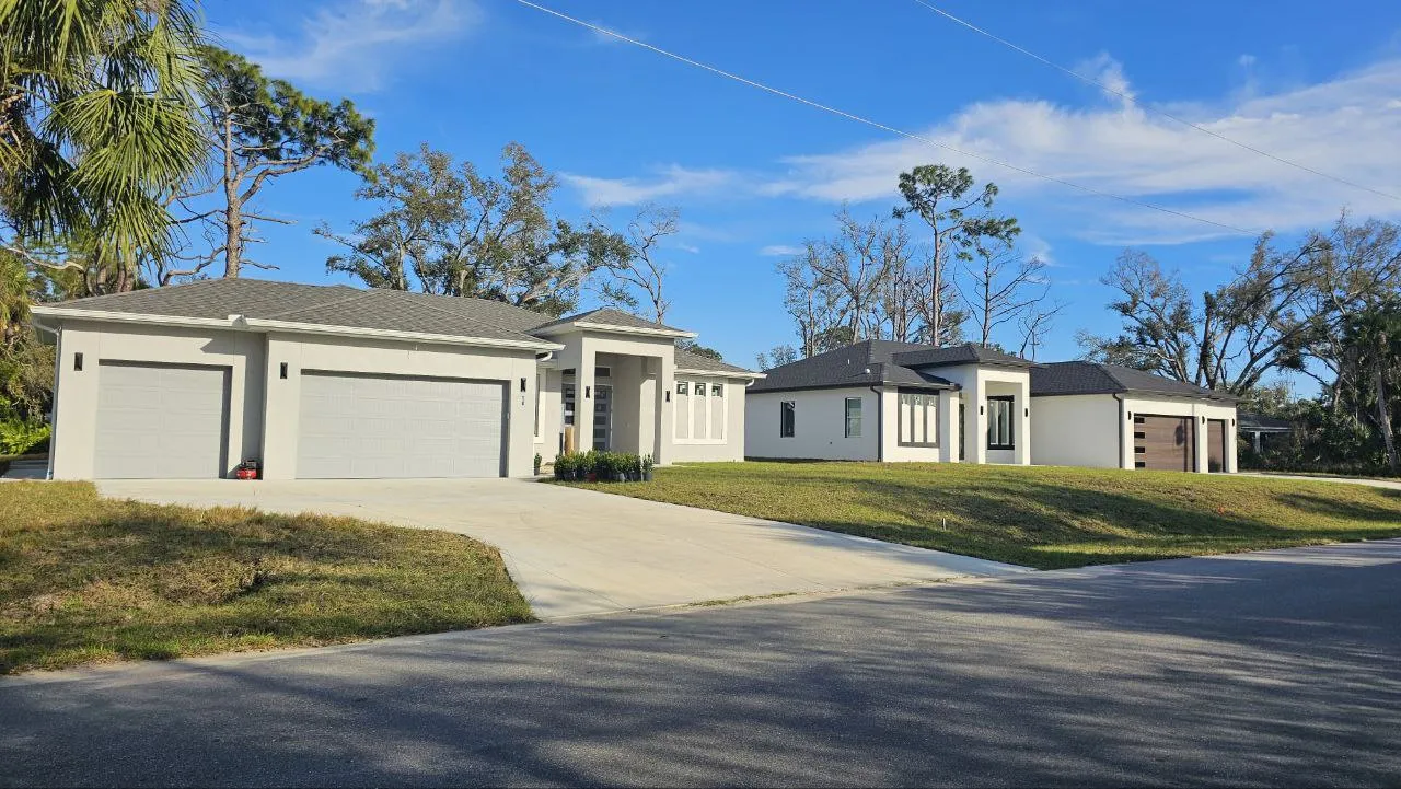 EBM Development custom home exterior in Southwest Florida